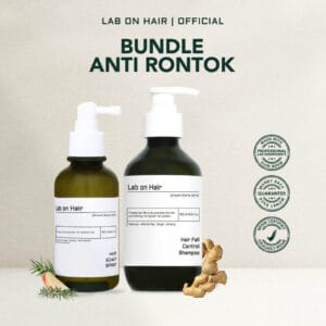 LAB ON HAIR Bundle Anti Rontok, Scalp Spray & Shampoo