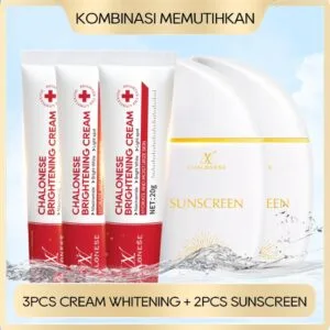 chalonese paket glow whitening series