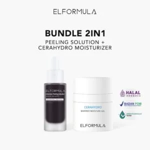 elformula bundle 2in1 peeling 35 ml dan moisturizer 50 ml