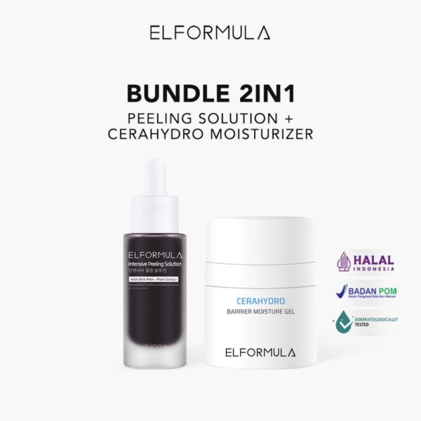 ELFORMULA Bundle 2in1 Peeling 35 ml dan Moisturizer 50 ml