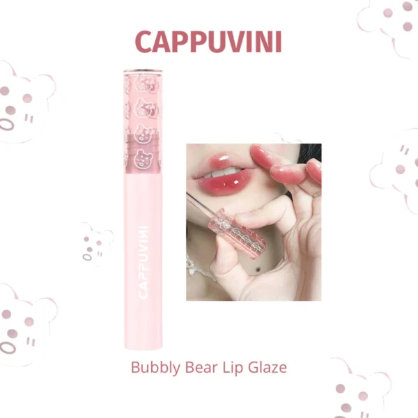 CAPPUVINI Bubbly Bear Lip Glaze 01