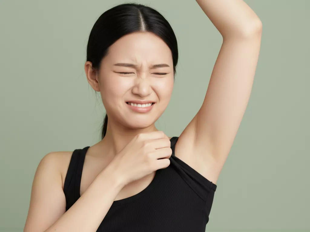 mengatasi bau badan (Image Concept by Homey Button)