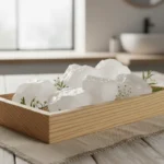 beberapa tawas batu di nampan kayu, ampuh menghilangkan bau badan (Image Concept by Homey Button)