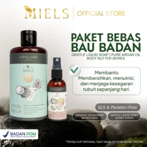 miels paket bebas bau badan